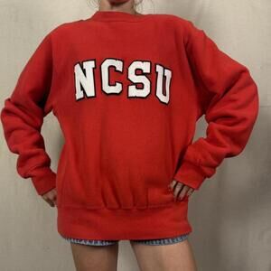 Vintage NCSU Reverse Weave Style Sweatshirt - Made in USA